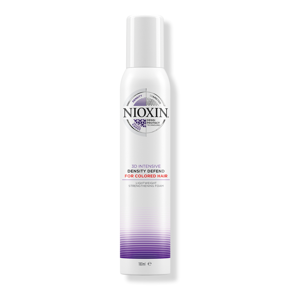 Nioxin Density Defend Strengthening Foam For Color Treated Hair, 6.7 oz
