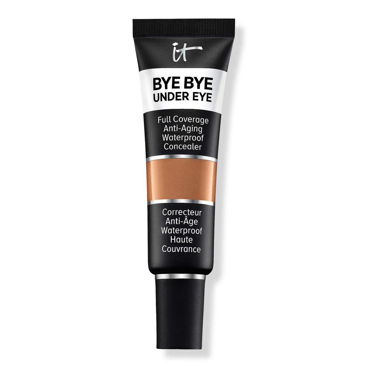 IT Cosmetics Bye Bye Under Eye Full Coverage Anti-Aging wasserfester Concealer, 40.5 Deep, 0.4 oz