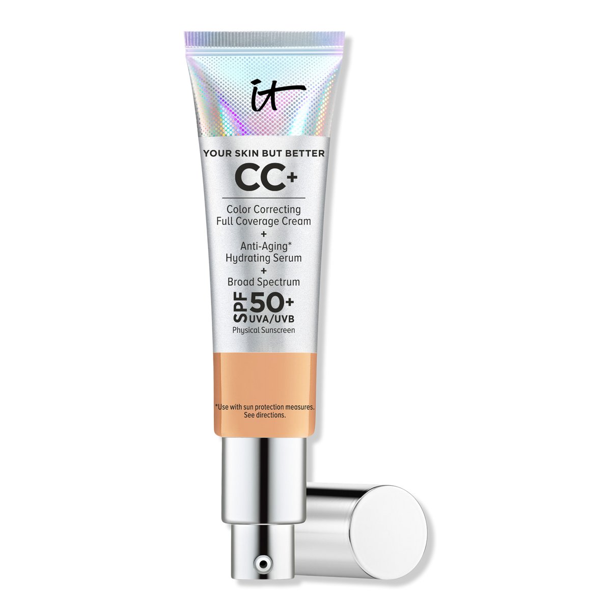 IT Cosmetics CC+ Cream mit SPF 50+, Neutral Tan, 1.08 oz