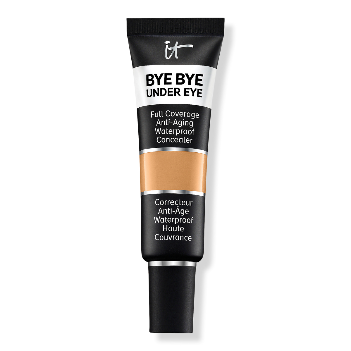 IT Cosmetics Bye Bye Under Eye Full Coverage Anti-Aging wasserfester Concealer, 23.5 Medium Amber, 0.4 oz