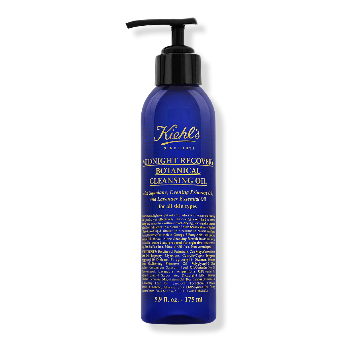 Kiehl's Since 1851 Midnight Recovery Botanical Cleansing Oil Reinigungsöl, 5.9 oz