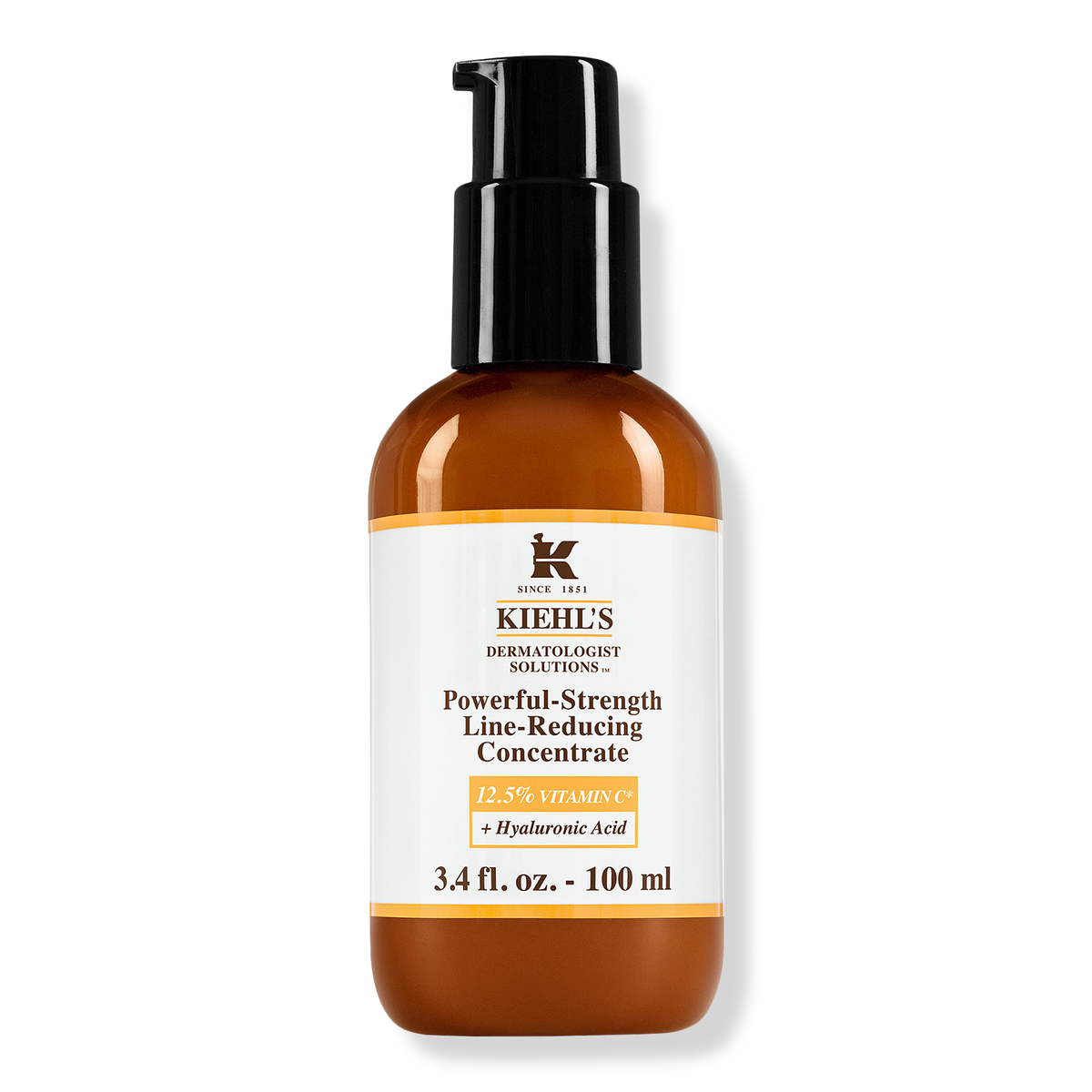 Kiehl's Since 1851 Powerful Strength Line Reducing Concentrate Vitamin-C-Serum, 3.4 oz