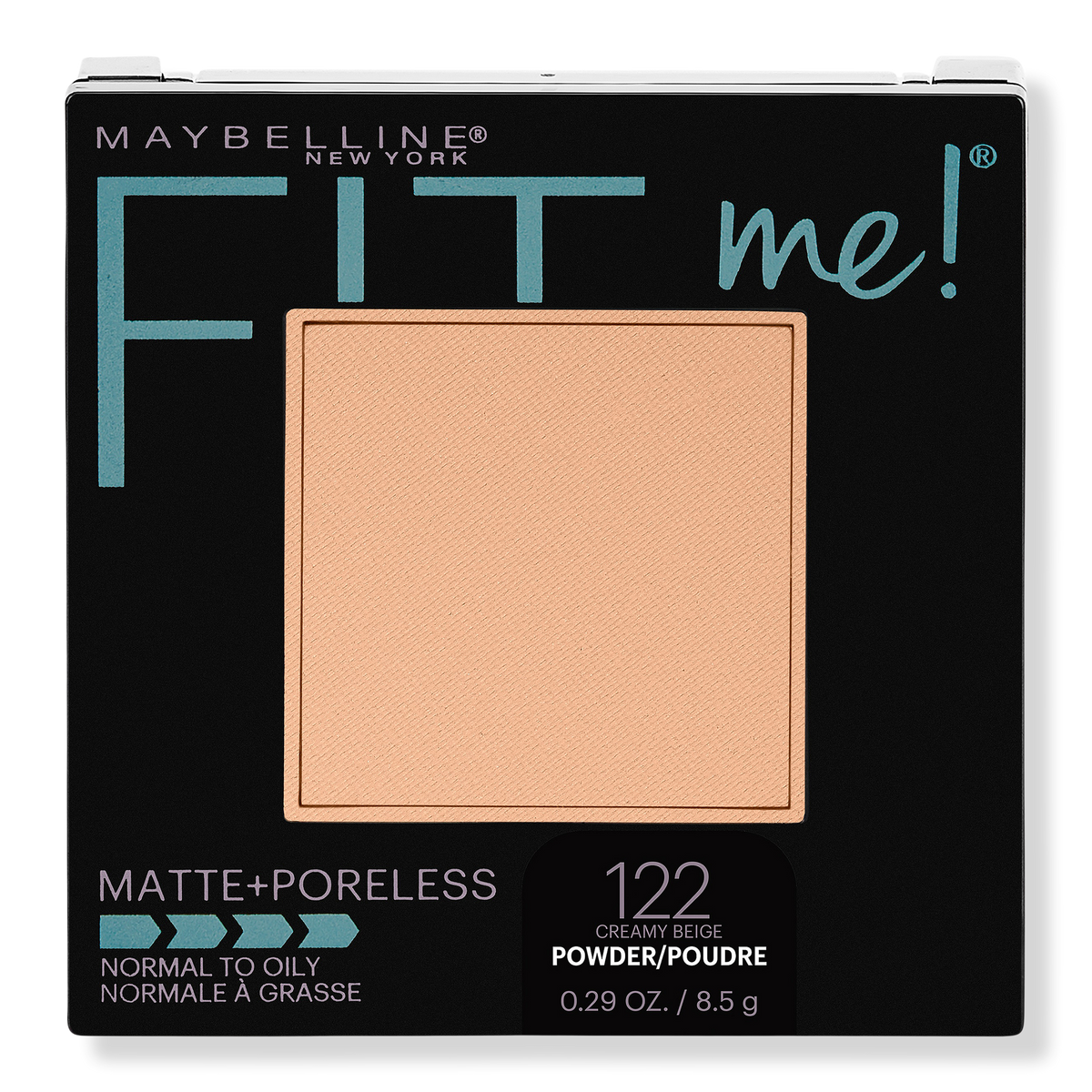 Maybelline Fit Me Matte + Poreless Powder, Creamy Beige, 0.29 oz