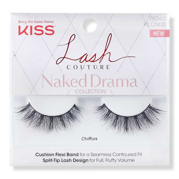 Kiss Lash Couture Naked Drama Collection, Chiffon