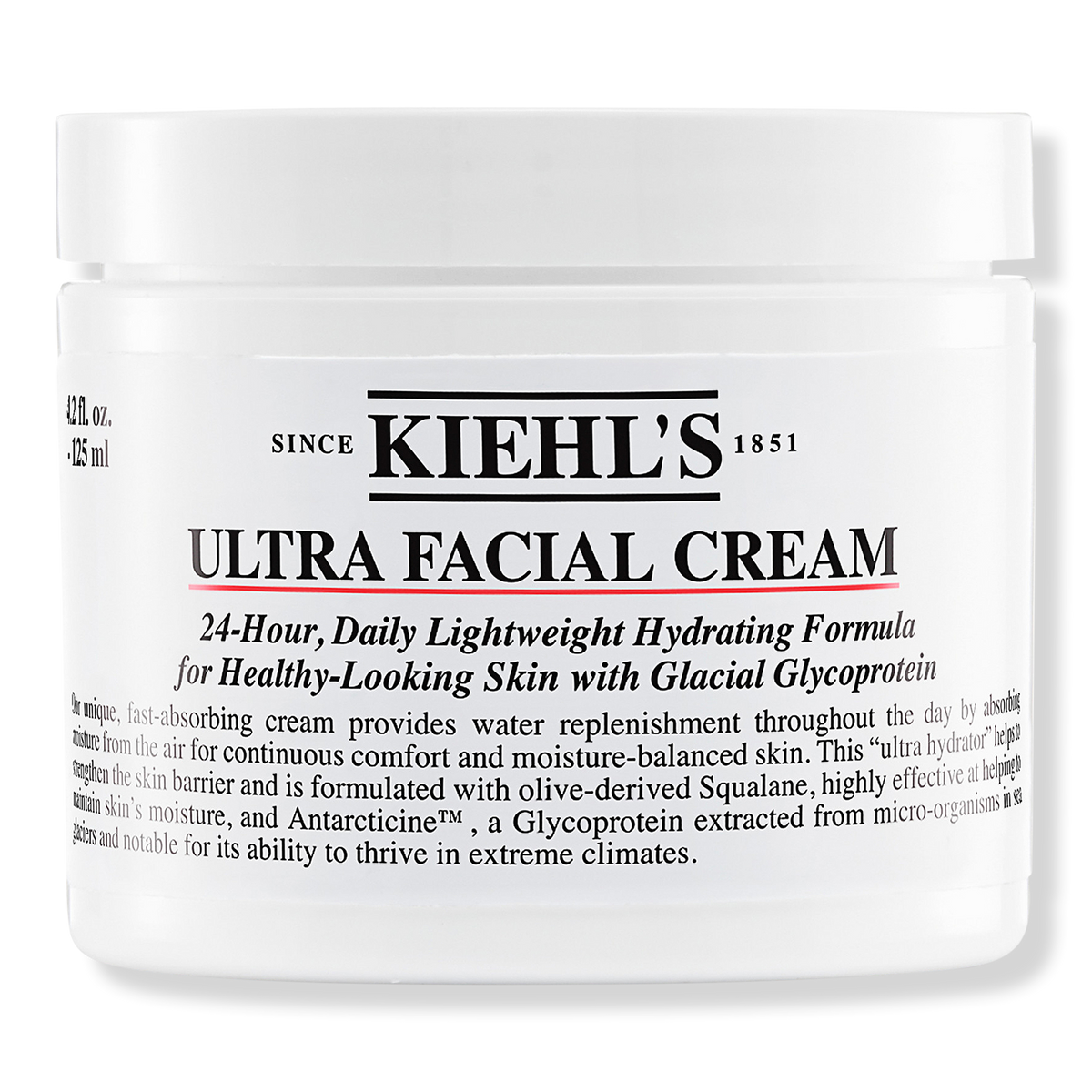 Kiehl's Since 1851 Ultra Facial Cream, 4.2 oz