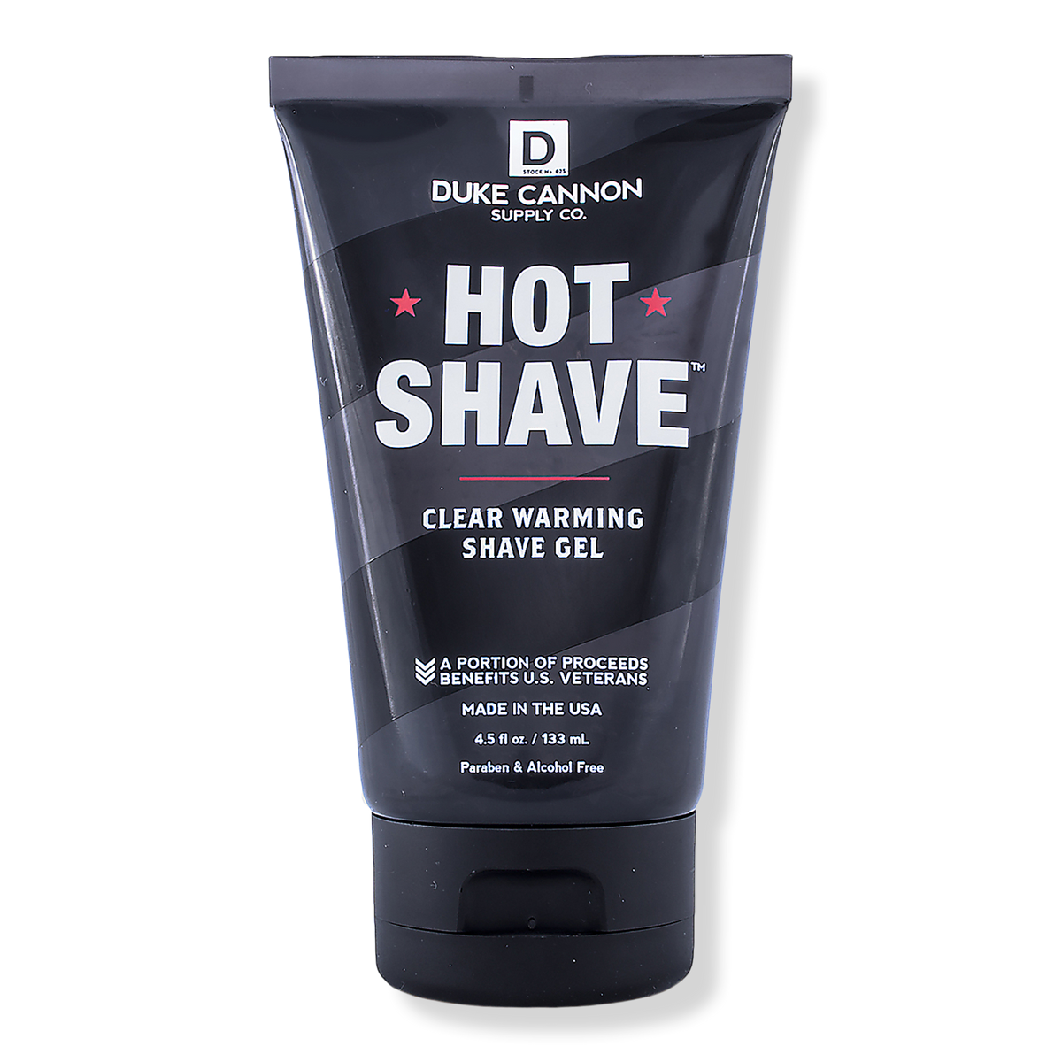 Duke Cannon Supply Co Hot Shave Clear Warming Shave Gel, 4.5 oz