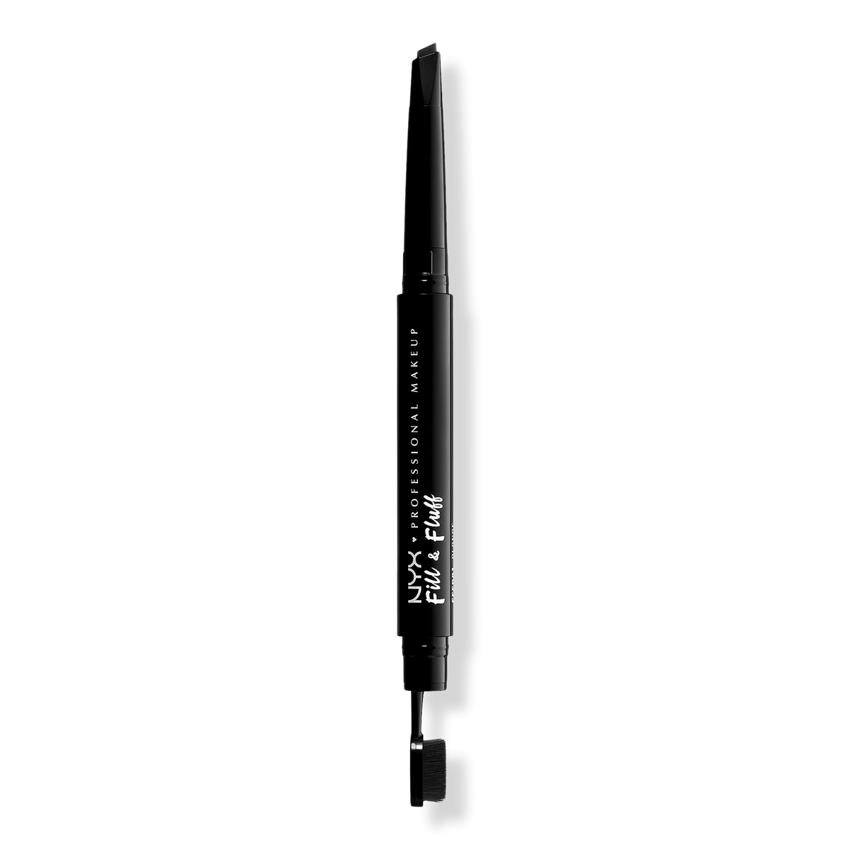 NYX Professional Makeup Fill & Fluff Augenbrauenstift Pomade, Black, 0.007 oz