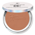IT Cosmetics CC+ Airbrush Perfecting Powder Foundation Puder-Make-up, Deep, 0.33 oz