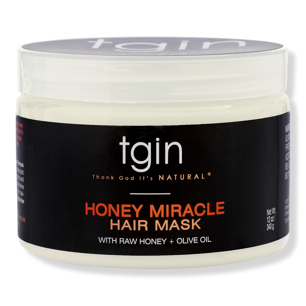 tgin Honey Miracle Hair Mask Deep Conditioner, 12 oz
