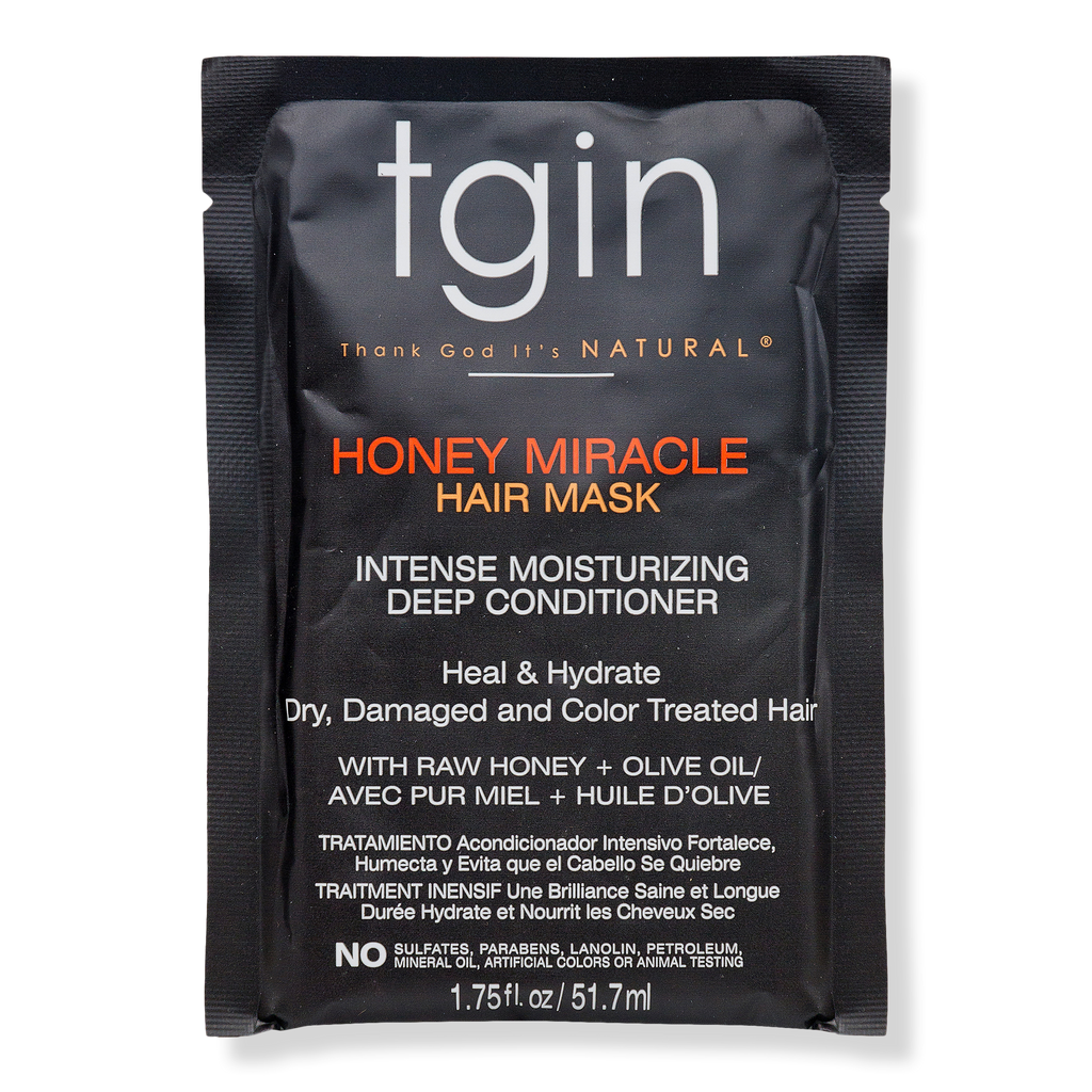 tgin Honey Miracle Hair Mask Packet, 1.75 oz