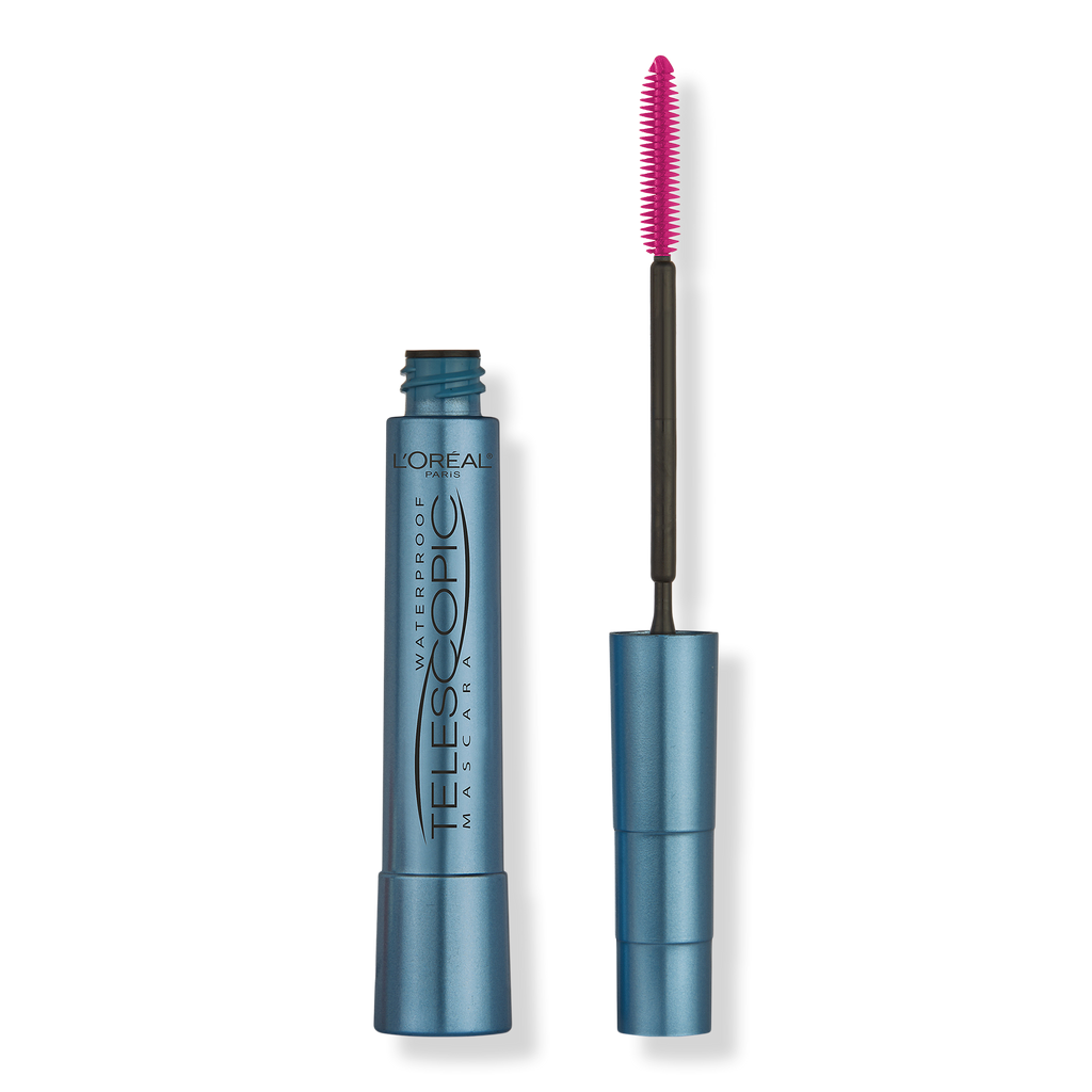 L'Oréal Telescopic Waterproof Mascara, Black, 0.27 oz