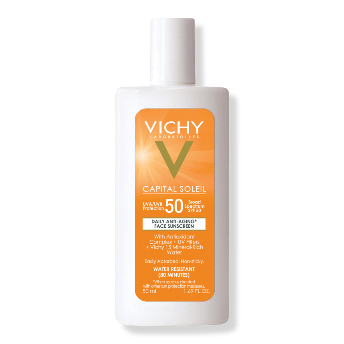 Vichy Capital Soleil Daily Anti-Aging Face Sunscreen, SPF 50, 1.7 oz