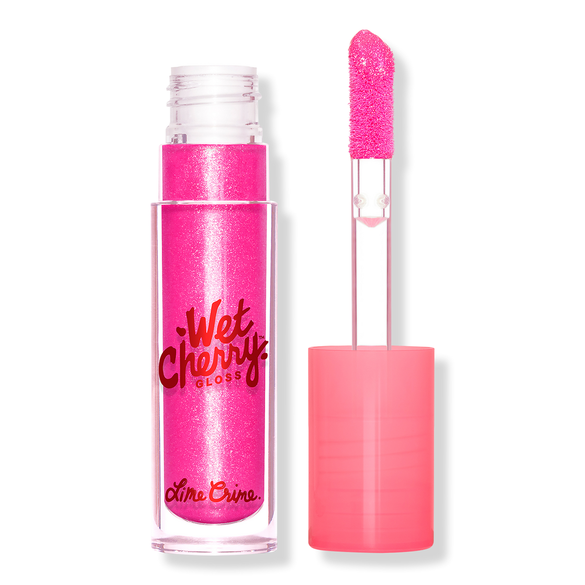 Lime Crime Wet Cherry Lip Gloss, Cherry Candy, 0.1 oz