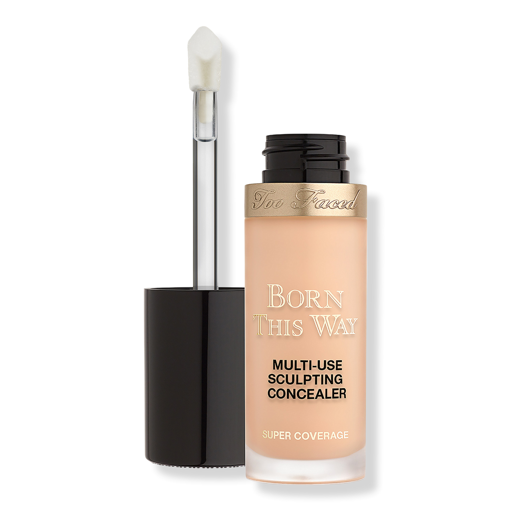 Too Faced Born This Way Super Coverage Multi-Use Sculpting Concealer, Cream Puff, 0.5 oz