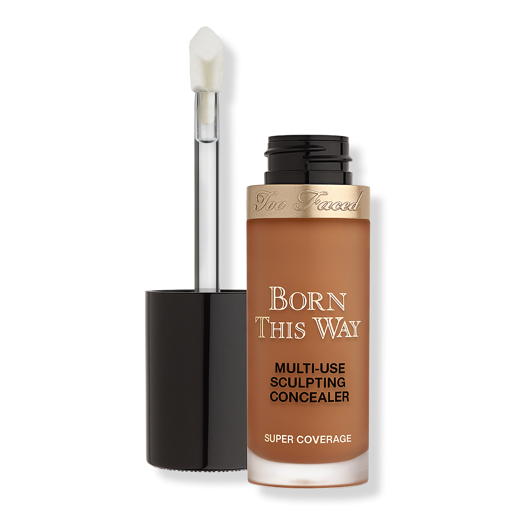 Too Faced Born This Way Super Coverage Multi-Use Sculpting Concealer, Chai, 0.5 oz