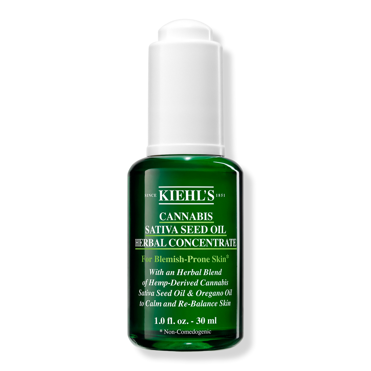 Kiehl's Since 1851 Cannabis Sativa Seed Oil Herbal Concentrate Gesichtsöl, 1 oz