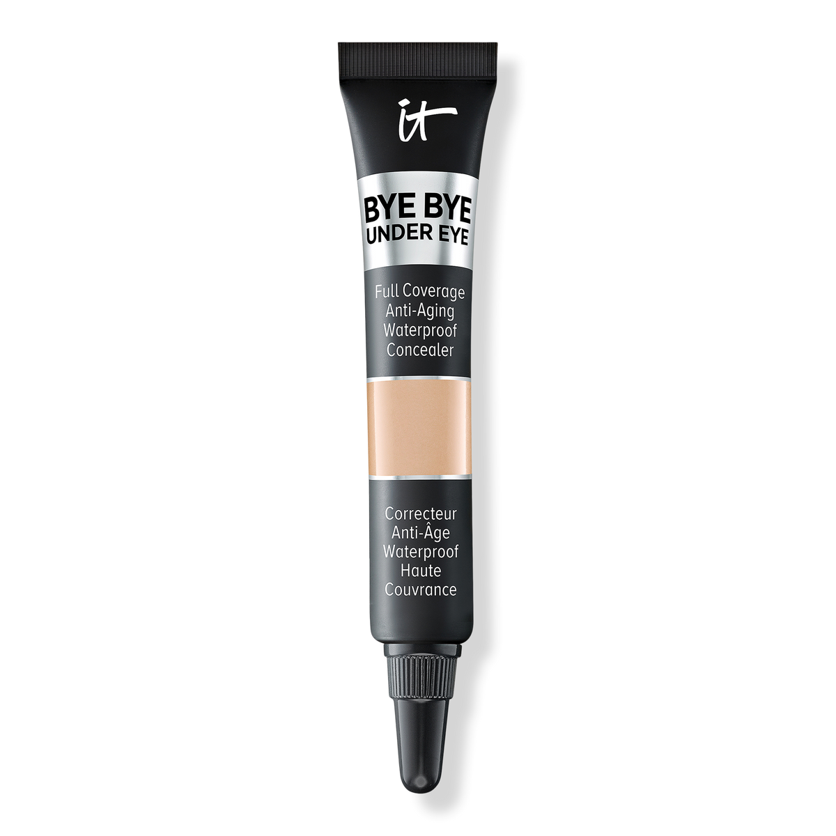 IT Cosmetics Travel Size Bye Bye Under Eye Full Coverage Anti-Aging wasserfester Concealer, 13.0 Light Natural, 0.11 oz