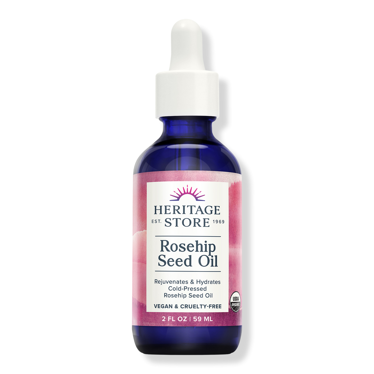 Heritage Store Rosehip Seed Oil Hagebuttenkernöl 2 oz