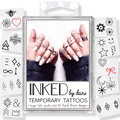 Inked by Dani Temporary Tattoos Finger Tats Pack
