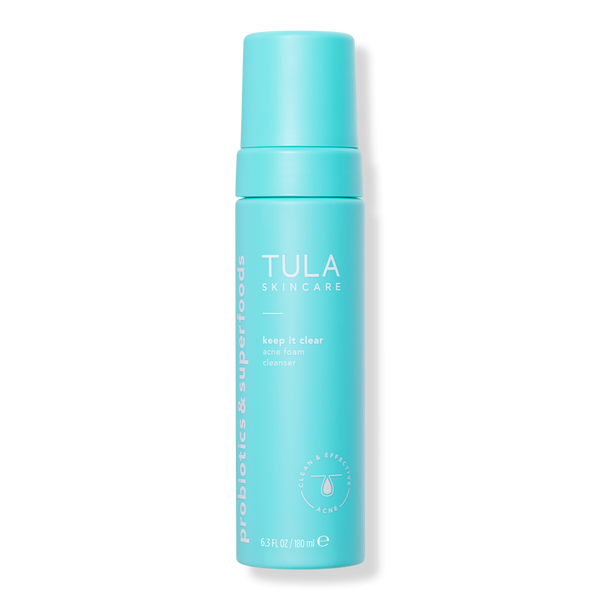 Tula Keep It Clear Acne Foam Cleanser, 6.3 oz