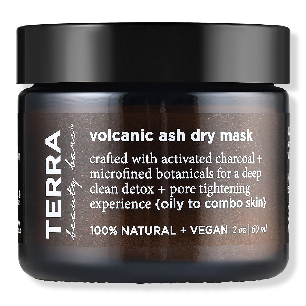 Terra Beauty Bars Volcanic Ash Dry Mask, 2 oz