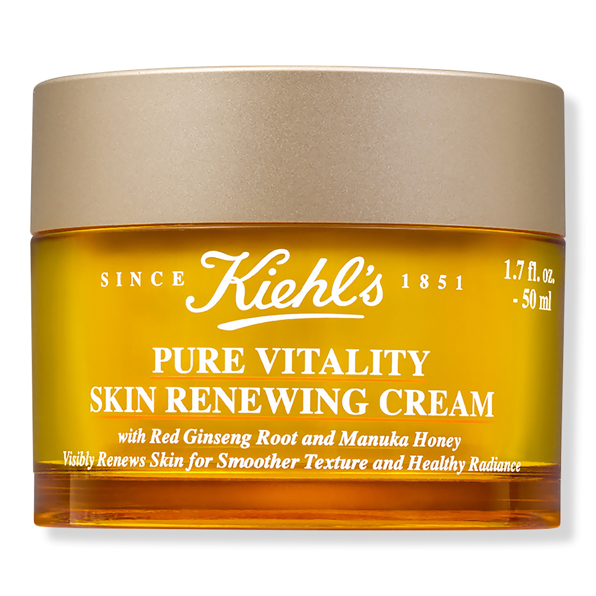 Kiehl's Since 1851 Pure Vitality Skin Renewing Cream Gesichtscreme, 1.7 oz