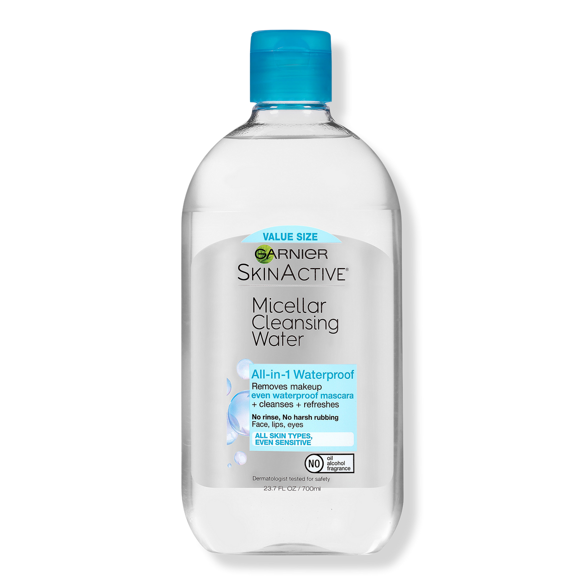 Garnier SkinActive Micellar Cleansing Water All-in-1 Cleanser & Waterproof Makeup Remover, 23.7 oz