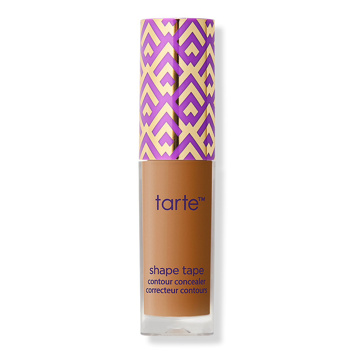 Tarte Travel-Size Shape Tape Full Coverage Concealer, 53S Deep Sand, 0.033 oz