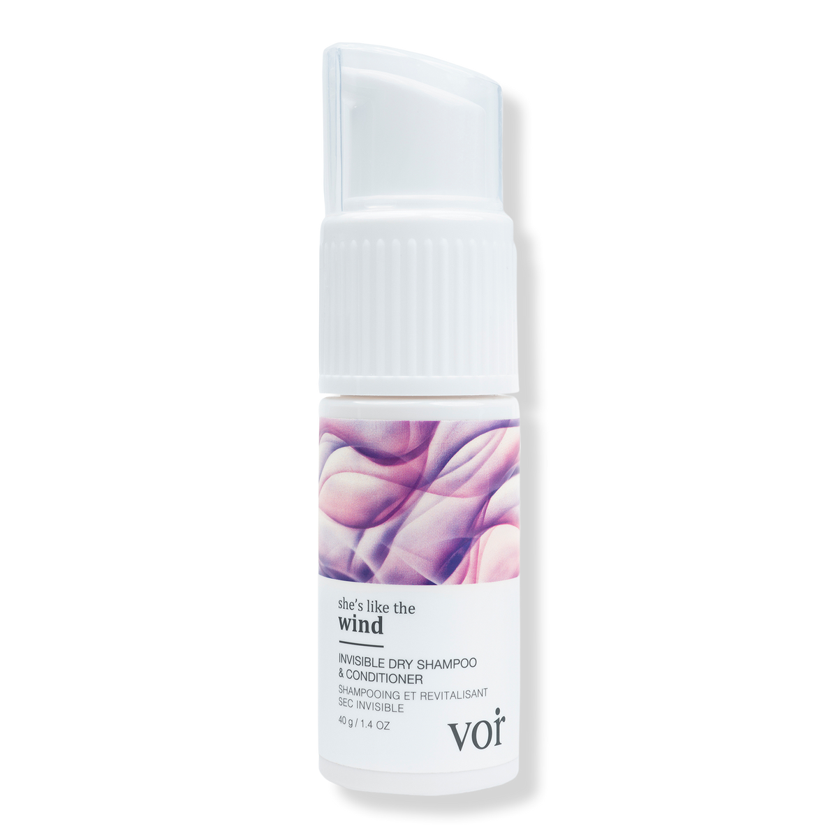 Voir She's Like the Wind: Invisible Dry Shampoo & Conditioner, Non-Aerosol, 1.4 oz