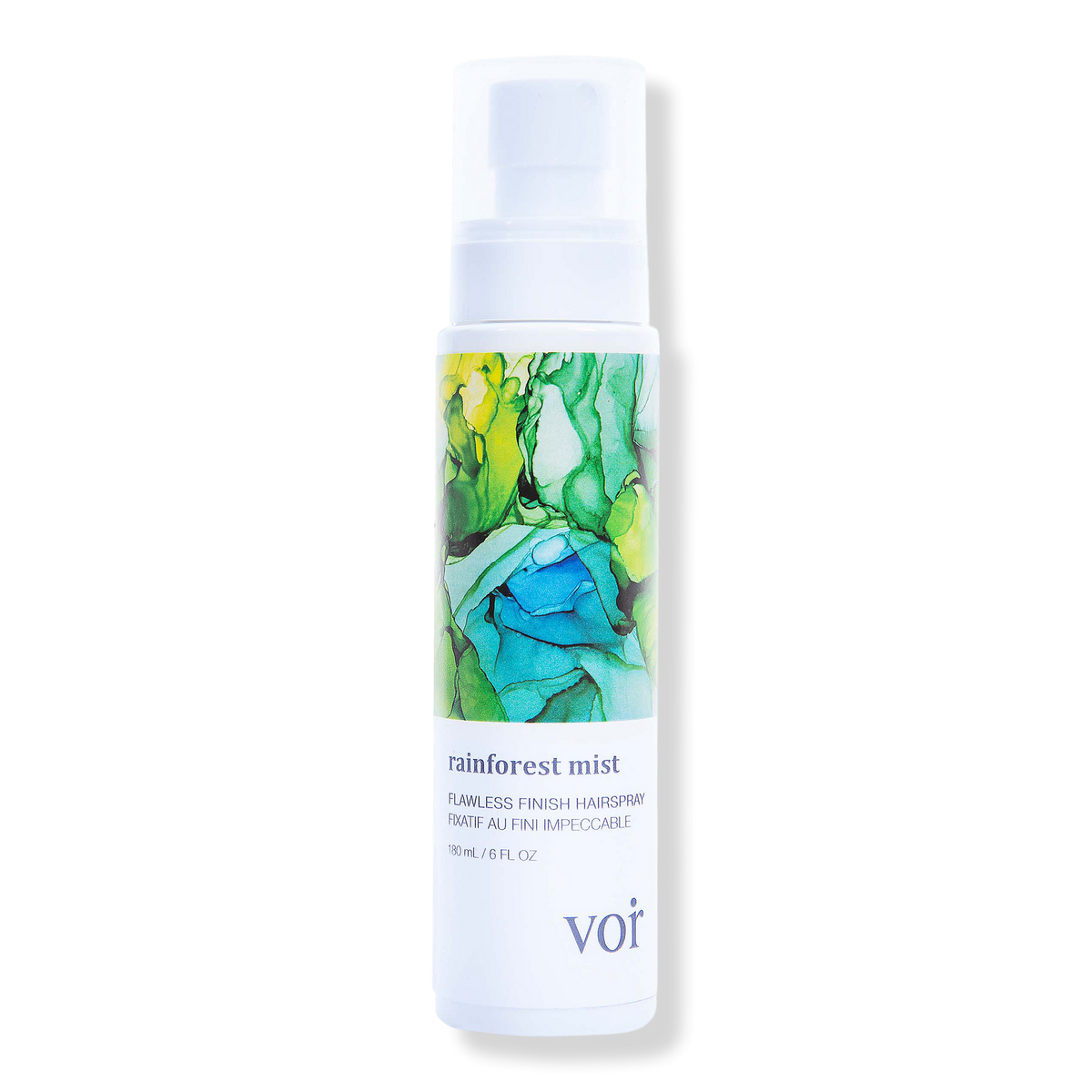 Voir Rainforest Mist: Flawless Finish Hairspray, Non-Aerosol, 6 oz