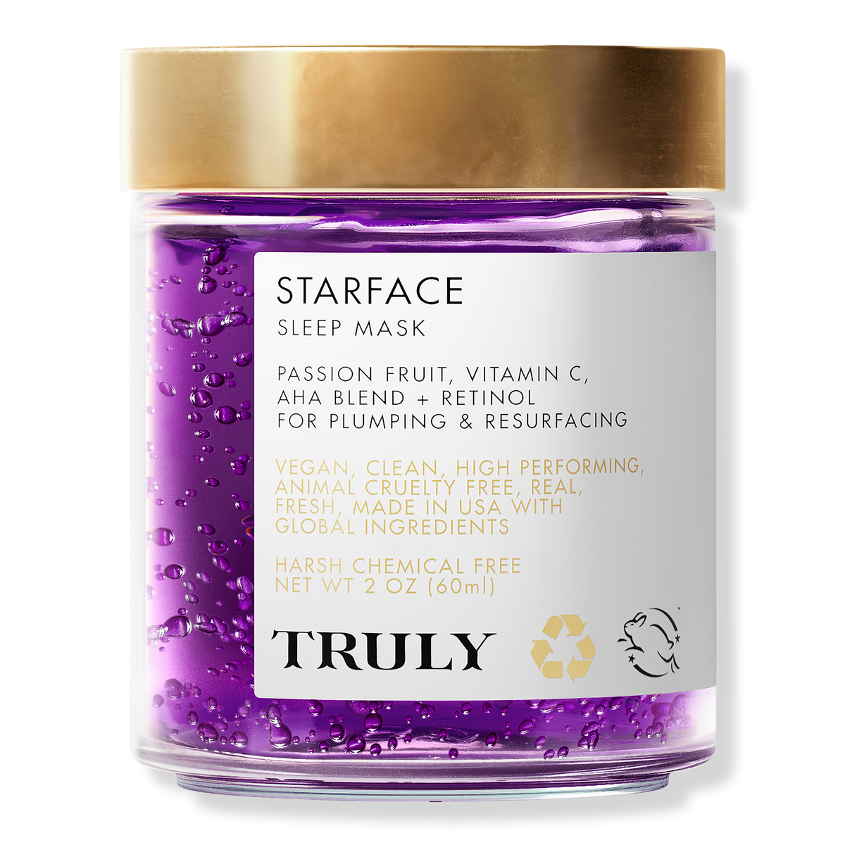 Truly Starface Jelly Sleep Mask, 2 oz