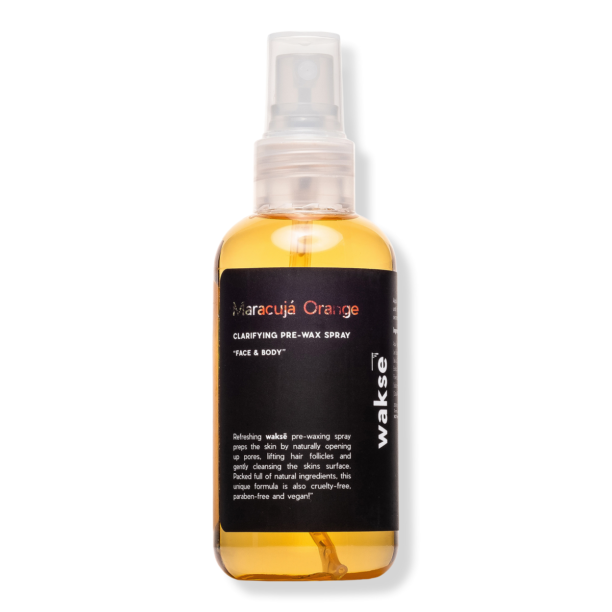 Wakse Maracuja Orange Clarifying Pre-Wax Spray, 4.8 oz