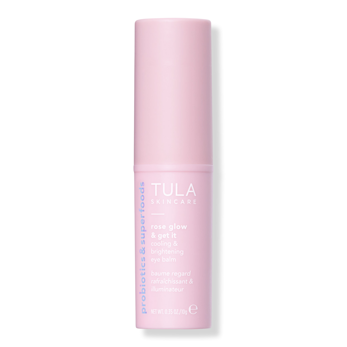 Tula Rose Glow & Get It Cooling & Brightening Eye Balm, 0.35 oz