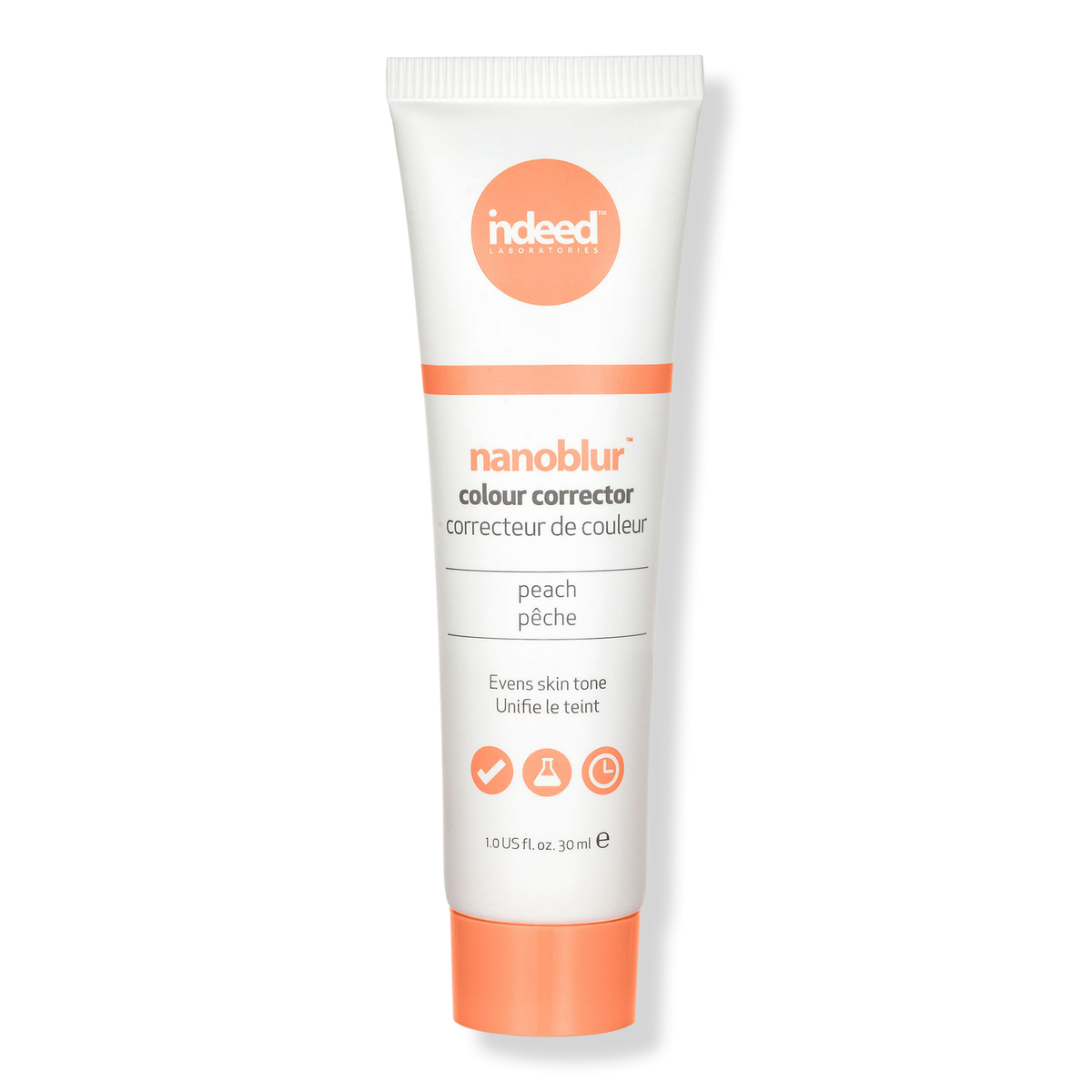 Indeed Labs Nanoblur Colour Corrector Concealer, Peach, 1 oz