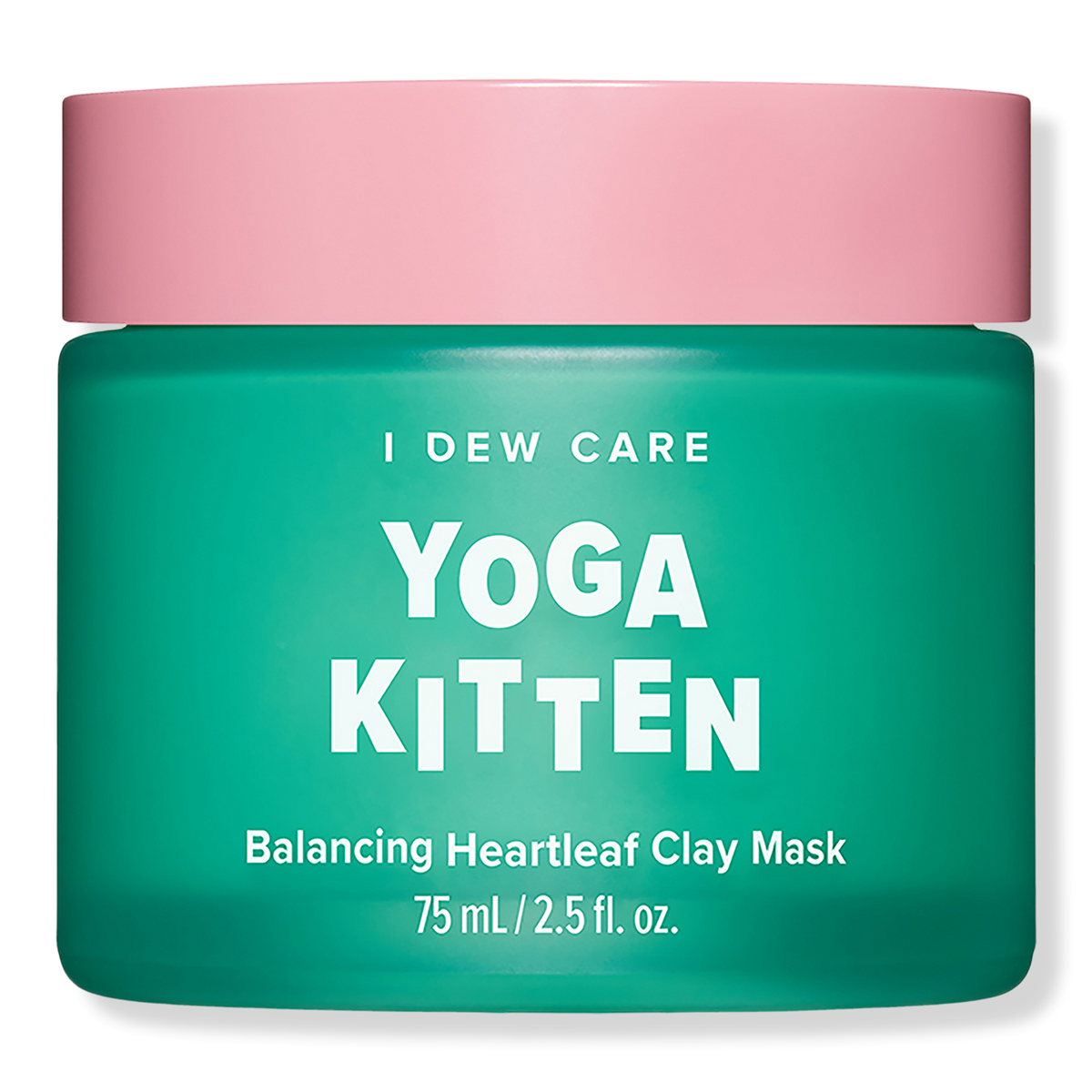 I Dew Care Yoga Kitten Balancing Heartleaf Clay Mask, 2.5 oz