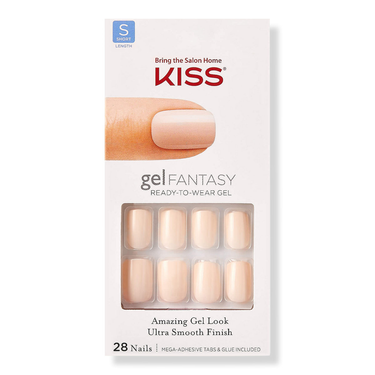 Kiss If You Care Enough Gel Fantasy Nails