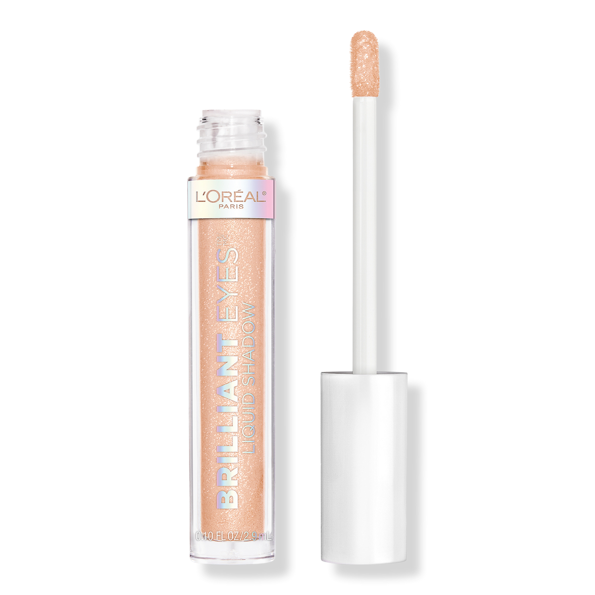 L'Oréal Brilliant Eyes Liquid Eyeshadow, Crystal Shine, 0.1 oz