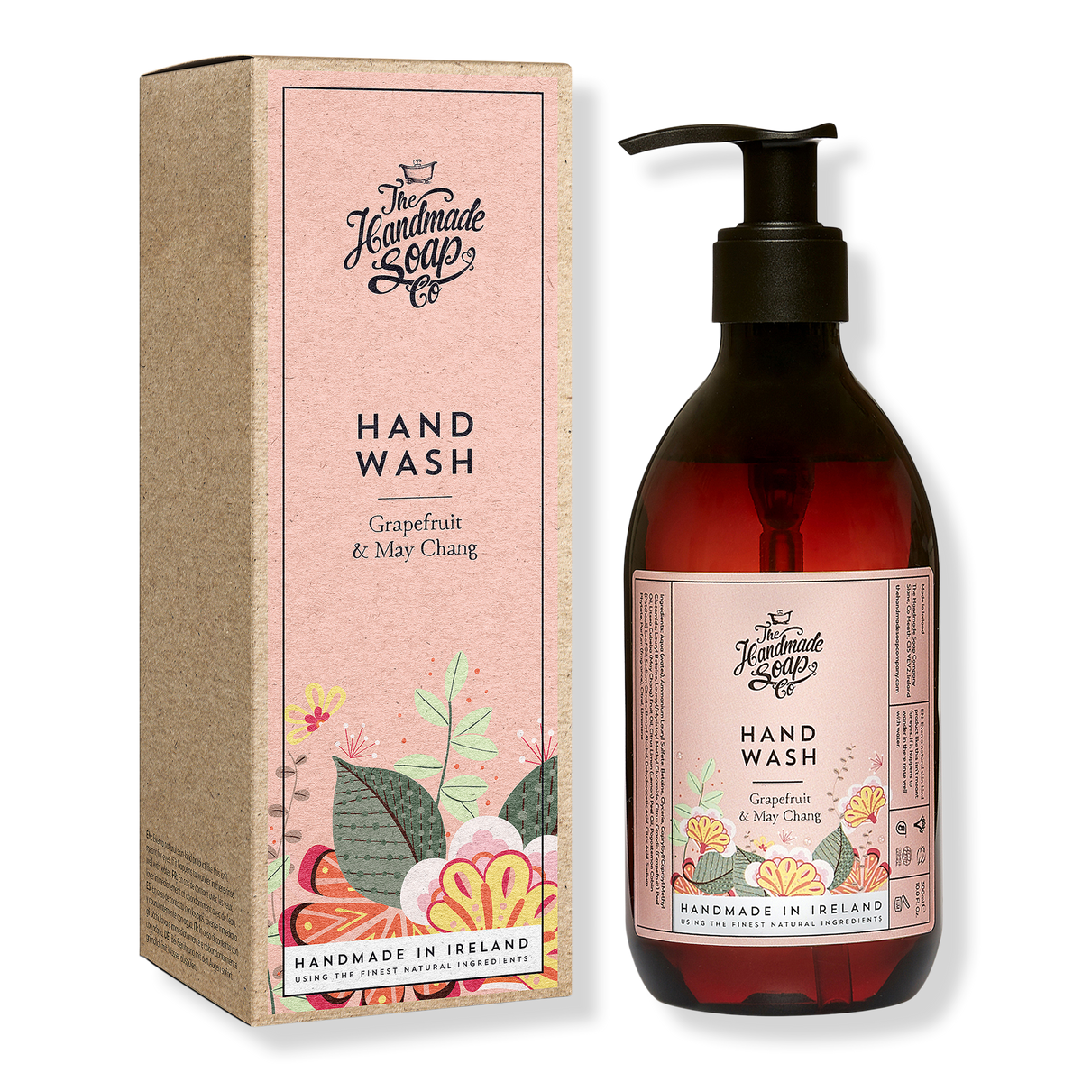 The Handmade Soap Co. Grapefruit & May Chang Hand Wash, 10 oz