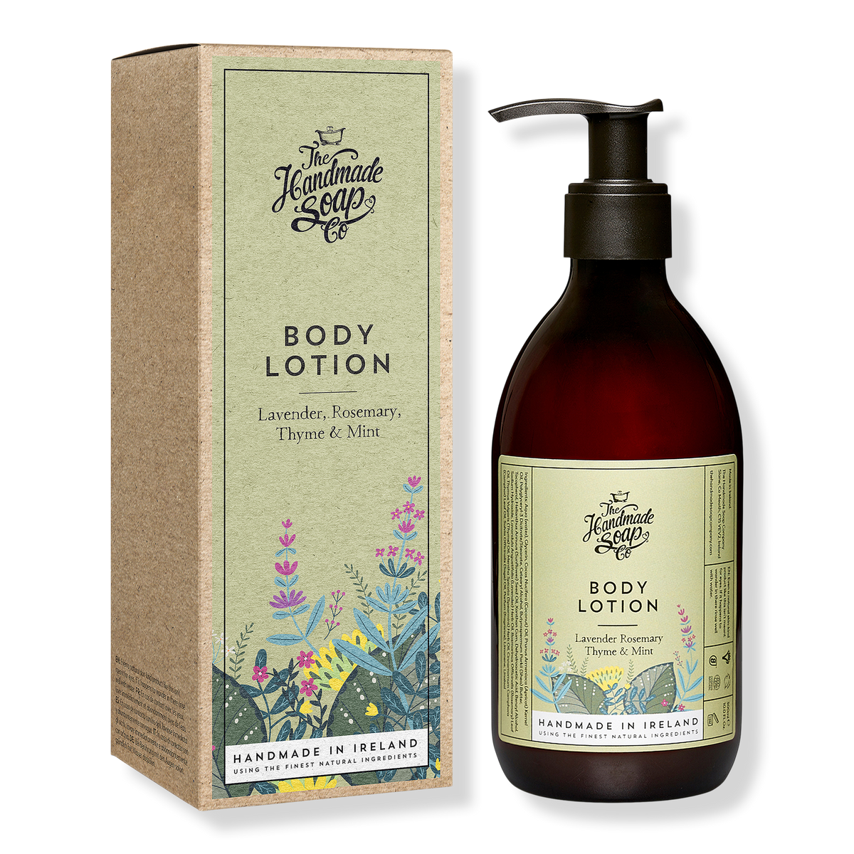 The Handmade Soap Co. Lavender, Rosemary, Thyme & Mint Body Lotion, 10 oz