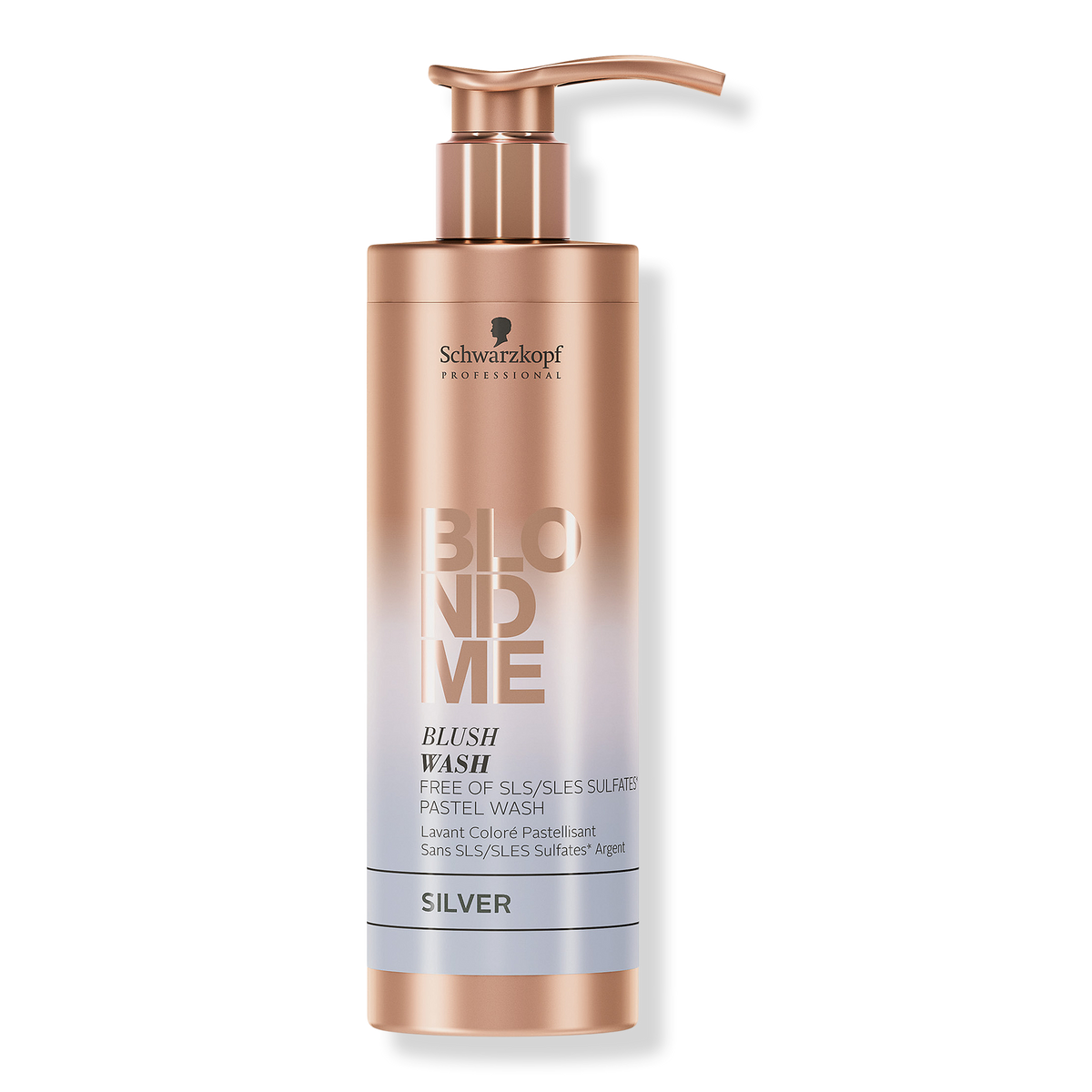 BLONDME Blush Wash Shampoo, Silver, 8.4 oz