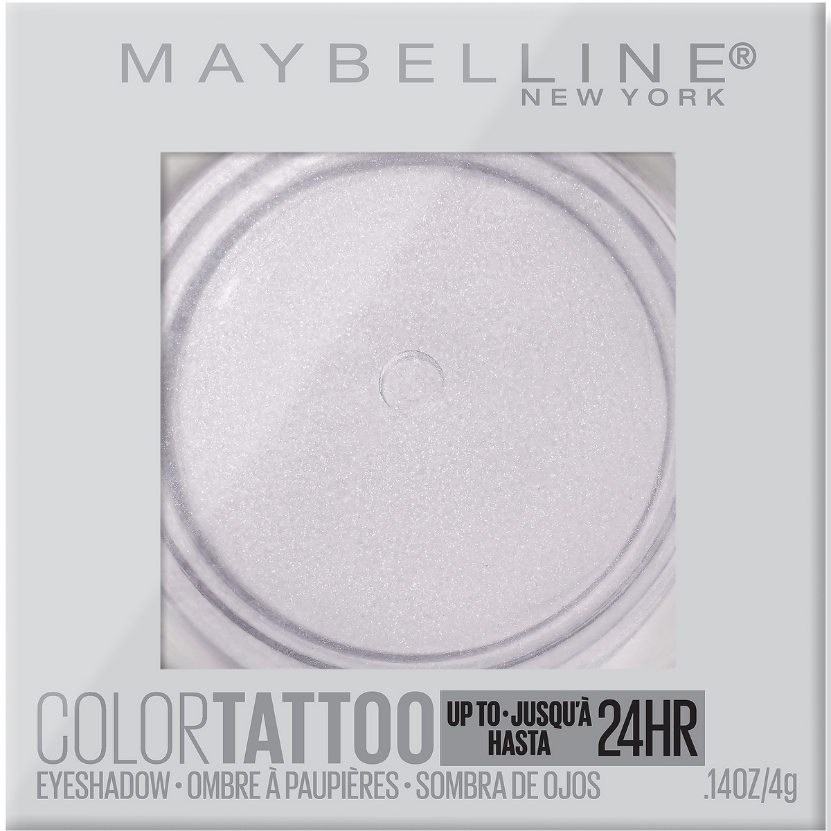 Maybelline Color Tattoo Cream Eyeshadow Pot, Chill Girl, 0.14 oz