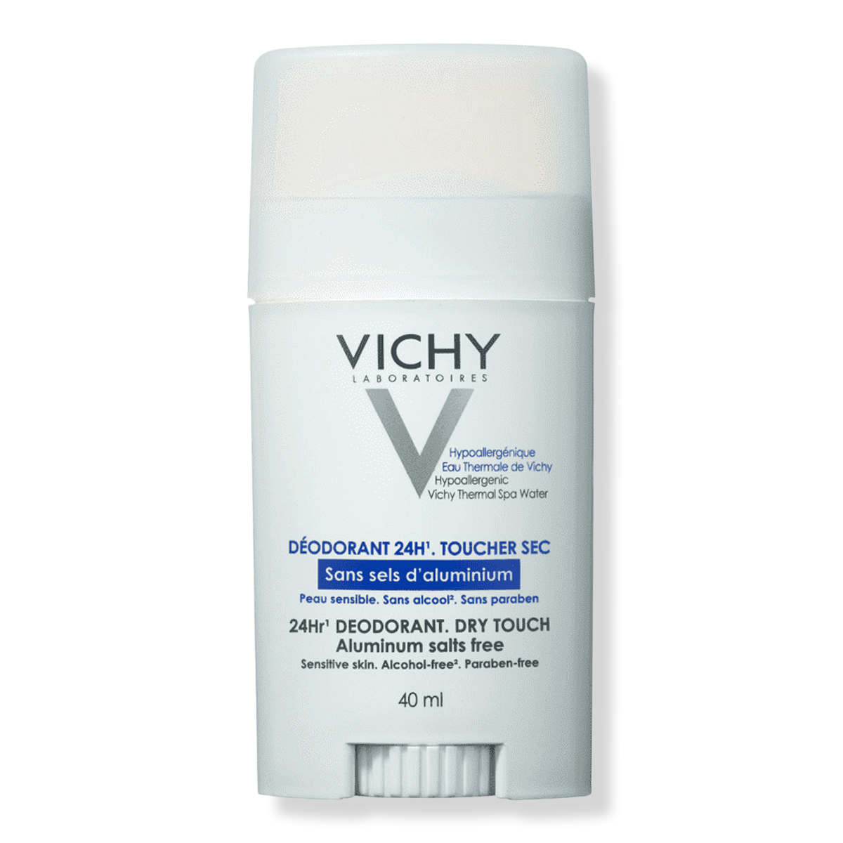 Vichy Aluminum Free 24 Hour Dry Touch Deodorant, 1.3 oz