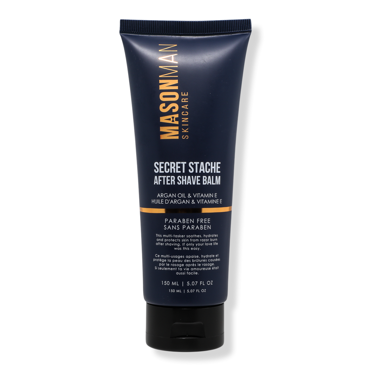 MASON MAN Secret Stache After Shave Balm, Rasierbalsam, 5 oz