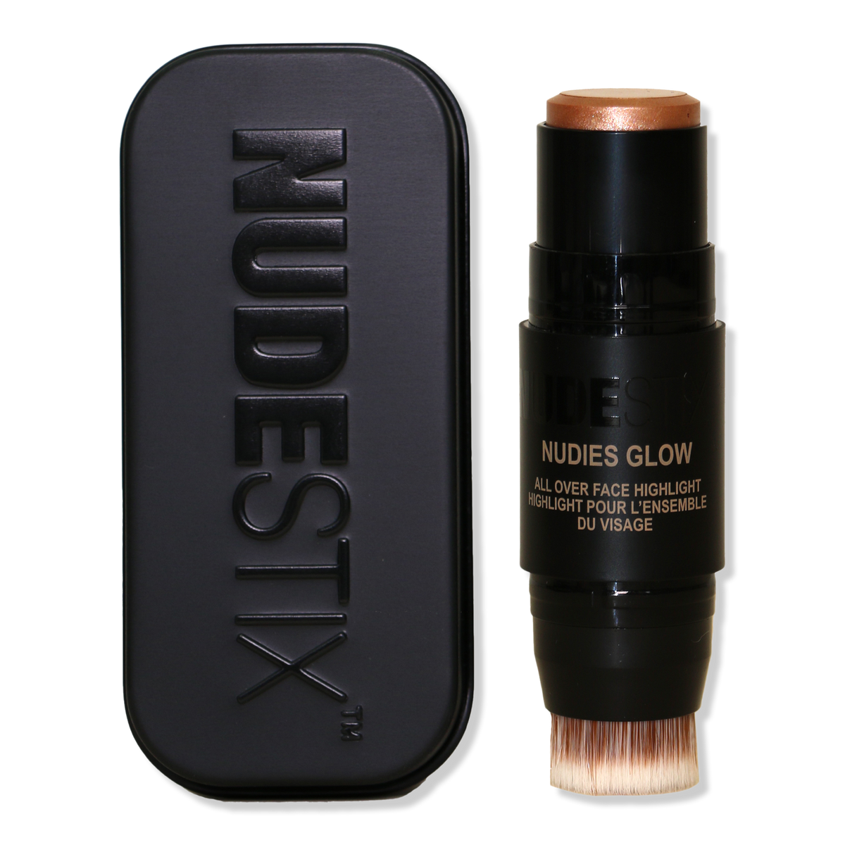 NUDESTIX Nudies All Over Face Color, Glow, Bubbly Bébé by Jose Corella, 0.28 oz