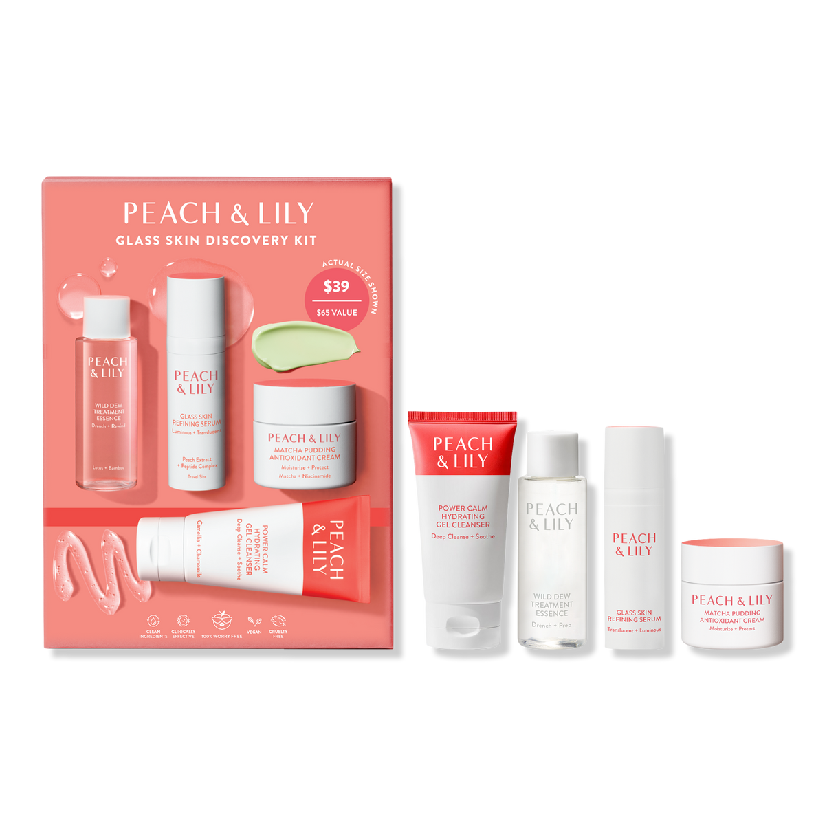 PEACH & LILY Glass Skin Discovery Kit