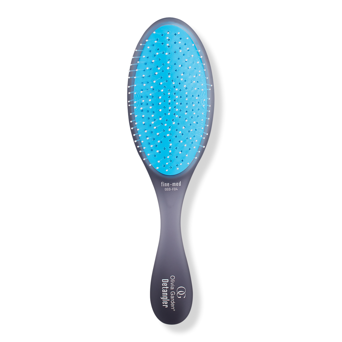 Olivia Garden Fine to Medium Detangler, Black, 1 ea