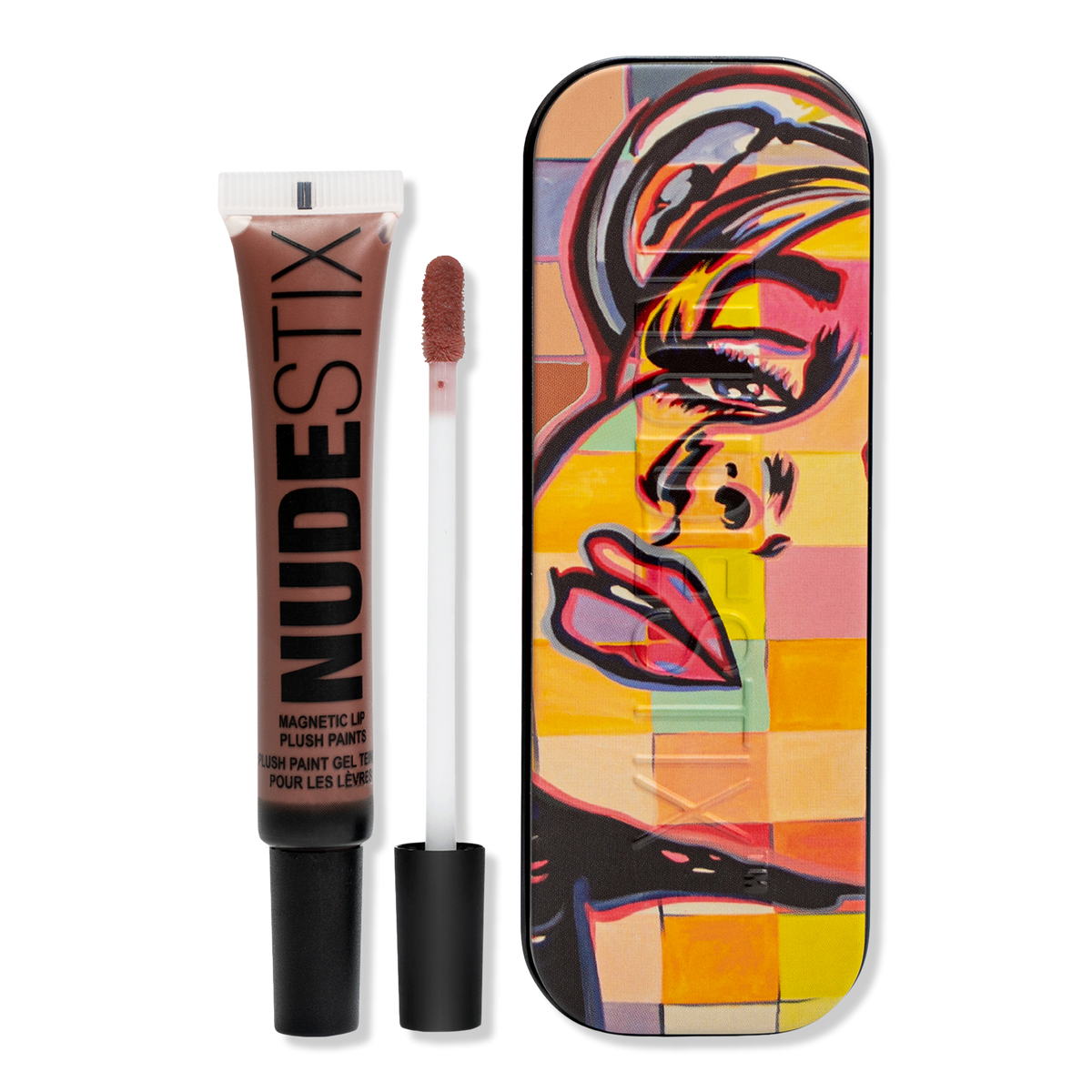 NUDESTIX Magnetic Plush Paint, Tahiti Hottie, 0.34 oz