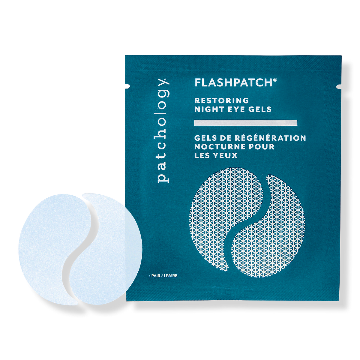 Patchology FlashPatch Restoring Night Eye Gels, 1 ea, 15 pair