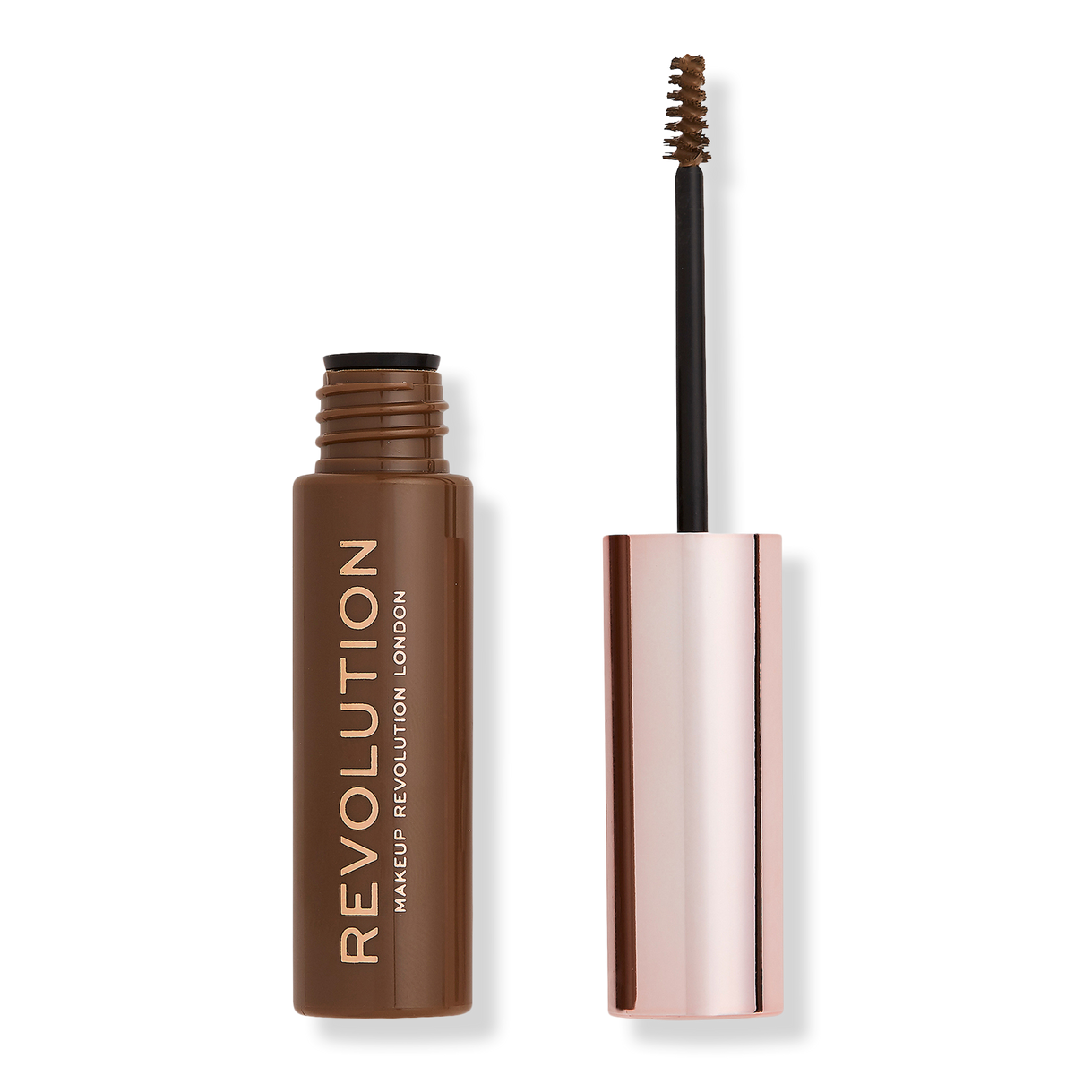 Makeup Revolution Brow Gel Augenbrauengel Ash Brown 0.2 oz