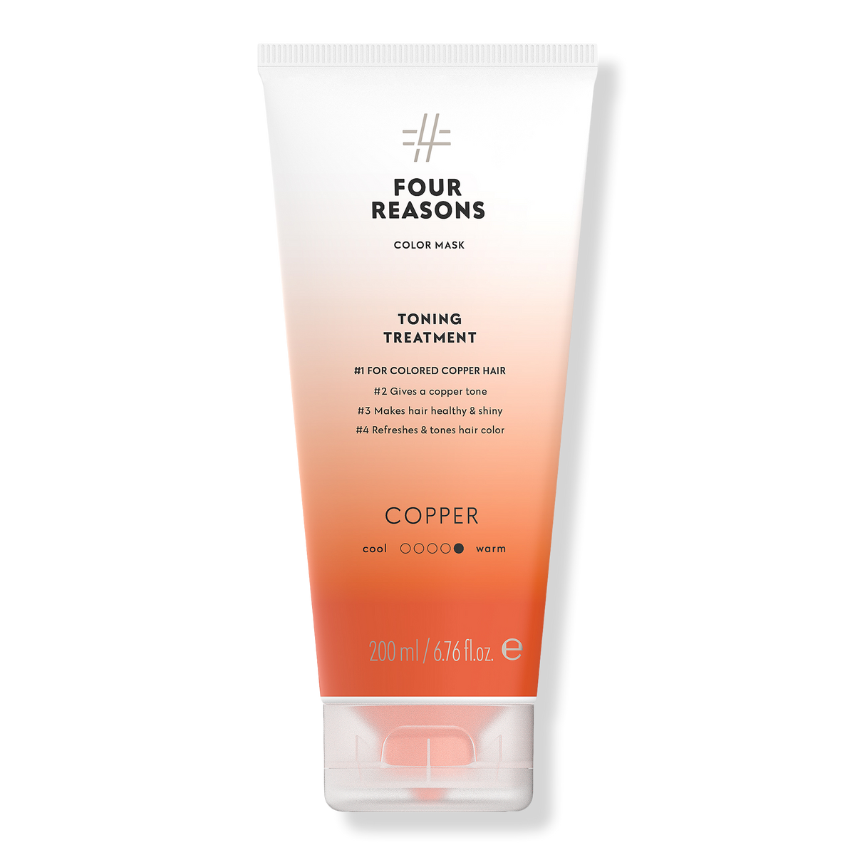 Four Reasons Color Mask Haartönung Pflegekur, Copper, 6.8 oz